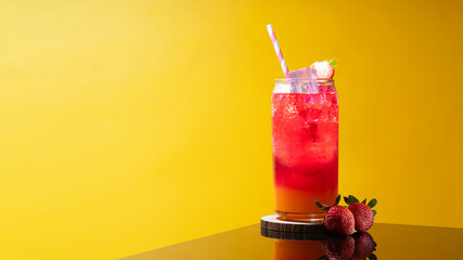 Tequila Sunset isolated warm background