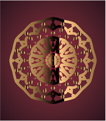 Color Mandala design