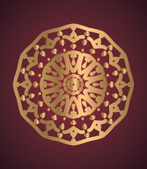 Color Mandala design