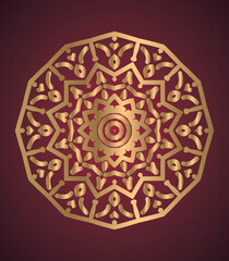 Color Mandala design