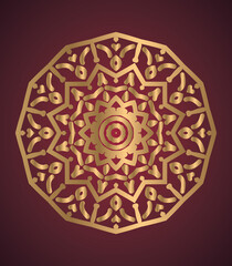 Color Mandala design
