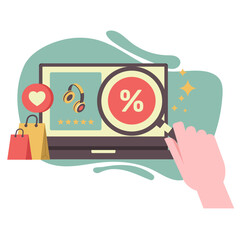 People Online Shopping Simple