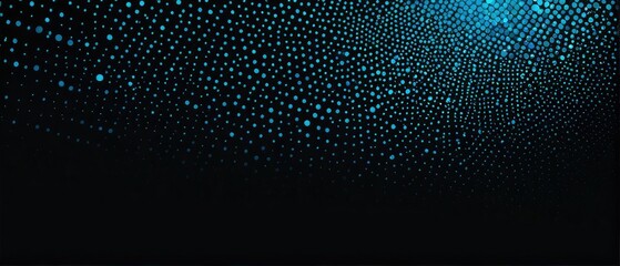 Abstract Blue Glitter Background
