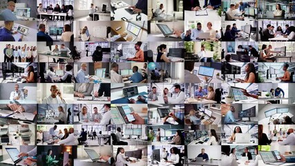 Diverse Business People Working - Powered by Adobe