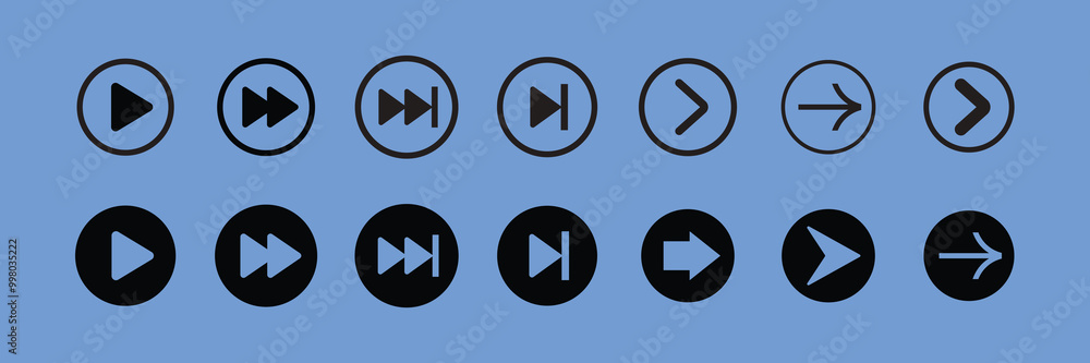 Poster diverse black arrow icon collection vector. black arrow icon set vector. set black arrow icon in var