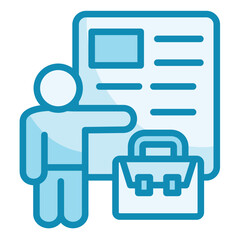 Fototapeta premium Leadership Icon