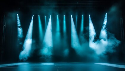 Stage Lights and Smoke