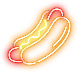 Neon Fast Food