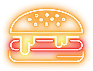 Neon Fast Food