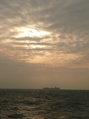 Evening in the north sea