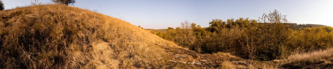 The 360-degree panorama of nature in a day