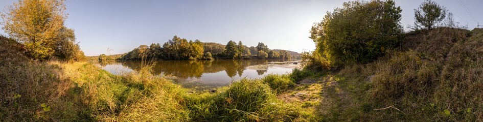 The 360-degree panorama of nature in a day