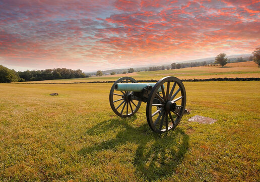 American civil war, ,Gettysburg Battlefield.	