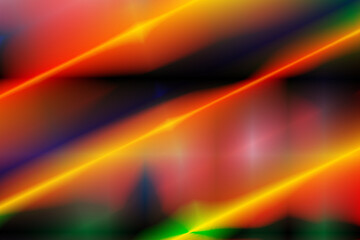 Blurred rainbow light refraction texture overlay effect for photo and mockups. Organic drop diagonal holographic flare on a white wall. Shadows for natural light effects