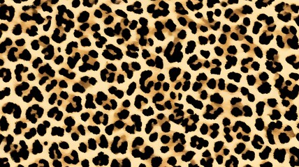 leopard texture real cat hair fashion design