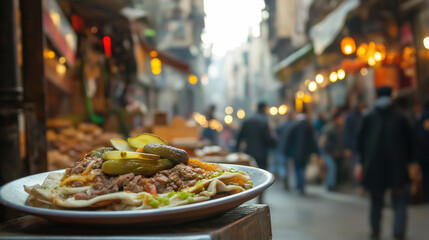 Middle Eastern Market Food Scene
