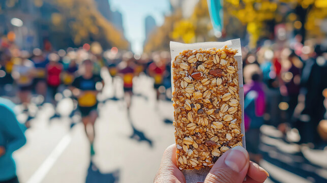 Nutritious Bar at Marathon Event