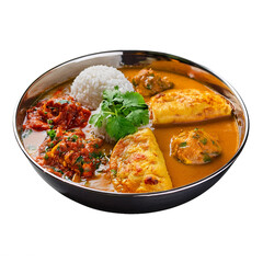 Indian Food PNG isolated on Transparent background