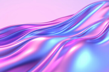 Naklejka premium Neon, chrome, Ultra-modern, Abstract background 