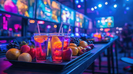 Refreshments at Gaming Tournament