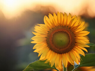 Obraz premium sunflower in the field