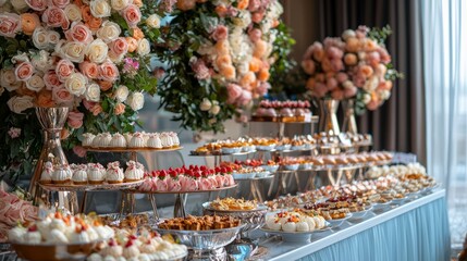 Extravagant Birthday Celebration with Decadent Decor, Delicious Cuisine, and Joyful Attendees