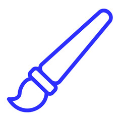 digital design brush line icon