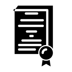 intellectual property book glyph icon