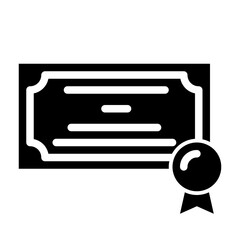 intellectual property charter glyph icon