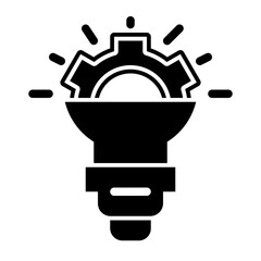 intellectual property regulations glyph icon
