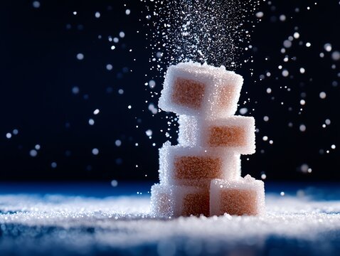 3Dprinted sugar cube ice hotel for Arcticthemed hot chocolate