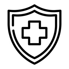 health protection cutline icon