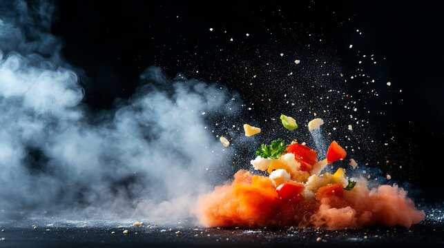 AIgenerated impossible flavor challenge menu for adventurous diners