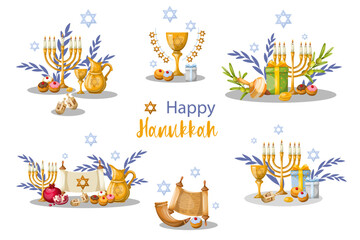 Set of compositions of the Israeli holiday Hanukkah