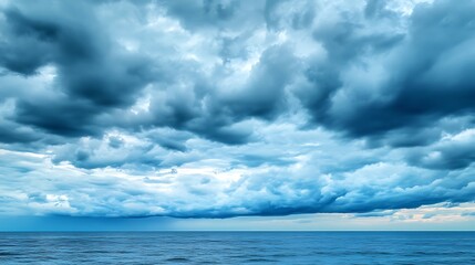 Obraz premium Collection of dreamlike skies featuring artistic and natural cloudscapes, blending realism and creativity through various styles and eras for a serene visual journey