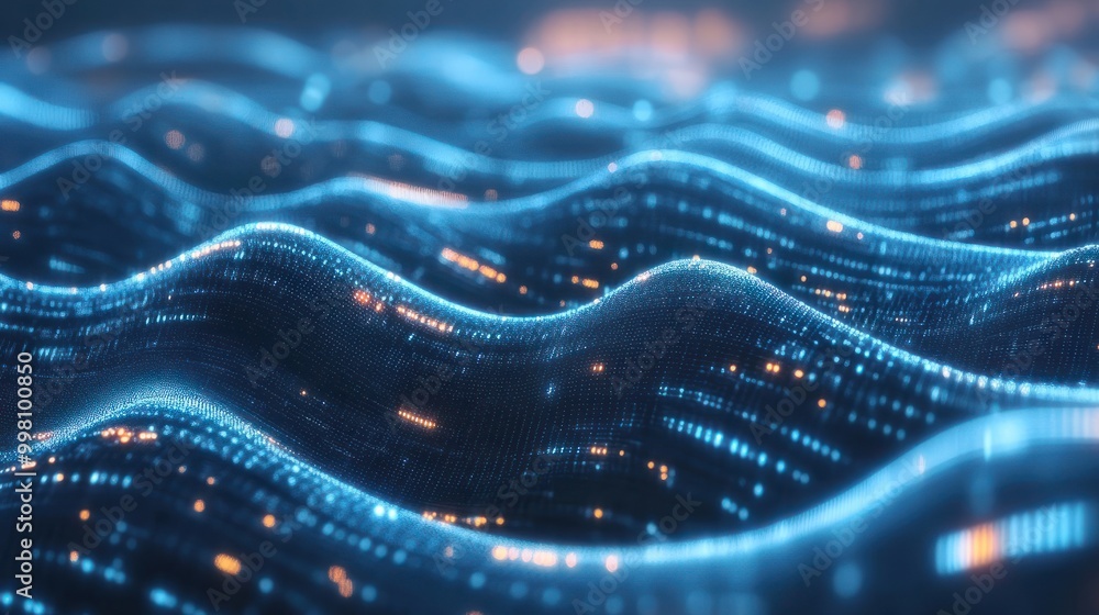 Poster abstract white connection digital data and big data concept futuristic network on background.