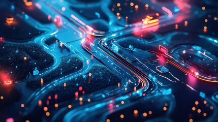 Digital Transformation Strategies: Modernizing Business Processes, digital transformation strategies with an image of a digital roadmap for organizational change