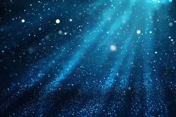 Obraz premium Blue Light Digital Concept