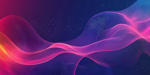 Vibrant Abstract Wave Background