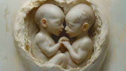 Intimate Interaction of Twin Fetuses at 30 Weeks Gestation An Intriguing Glimpse into Prenatal Development