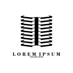 Building logos, complex logos, real estate logos, on a white background suitable for mascots, icons, marketing, brands, etc.