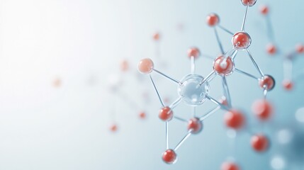 Advanced Atomic Manipulation in 3D Render - Futuristic Nanotechnology Innovations Showcasing Precision in Molecular Assembly and Engineering Processes