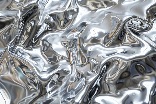 Beautiful texture liquid soft metal, design natural abstract background