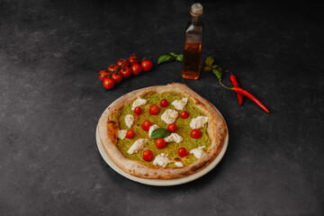 italienisches Essen, Pizza und Pinsa