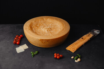 italienisches Essen, Pasta, Nudeln, Parmesan