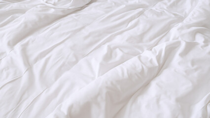 Obraz premium White bed sheet