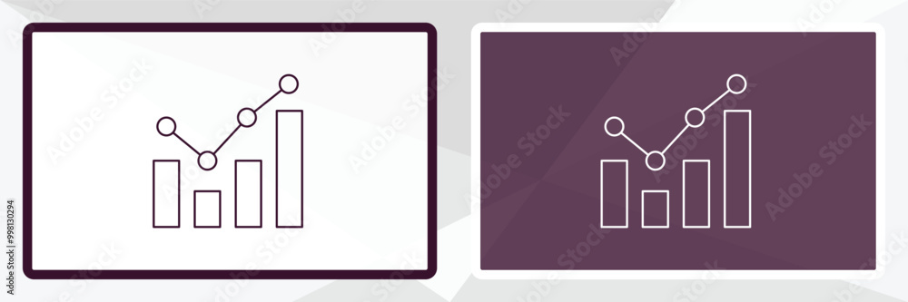 Aufkleber benchmarking outline icon. linear vector from human resources concept. thin line white and black ben