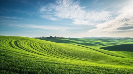 Fototapeta premium Rolling Hills of Tuscany