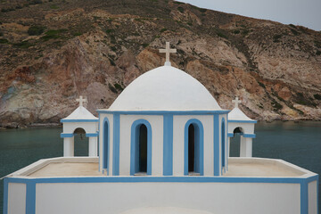 church of fyropotamos in milos