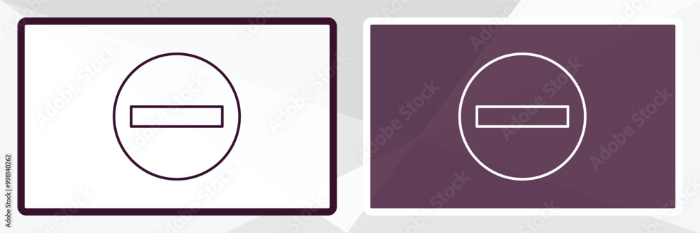 Poster do not disturb outline icon. linear vector from hotel concept. thin line white and black do not dist
